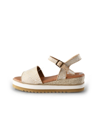 Mia & Jo Sleehakken Beige 211707
