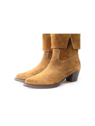 Shabbies Enkellaarzen Bruin 212323