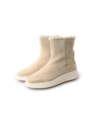 Shabbies Enkellaarzen Beige 212363