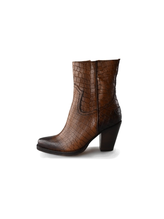 Shabbies Enkellaarzen Bruin 212370