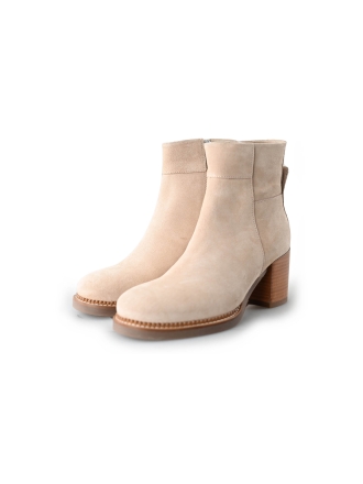 Shabbies Enkellaarzen Beige 212402