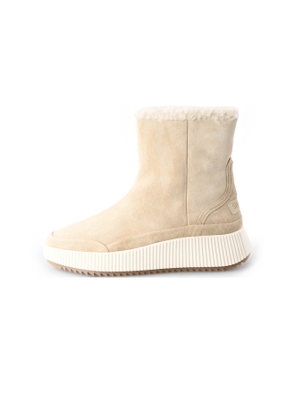 Shabbies Enkellaarzen Beige 212405