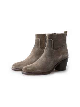 Shabbies Enkellaarzen Bruin 212521