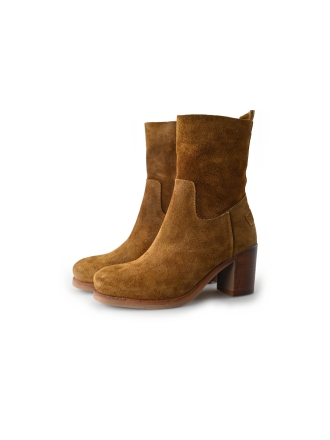 Shabbies Enkellaarzen Bruin 212522