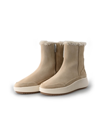 Shabbies Enkellaarzen Beige 212535