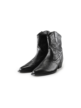 Ann Rocks Cowboy laarzen Zwart 212848