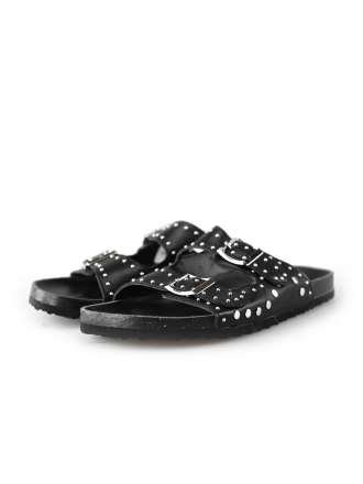 Ann Rocks Slippers Zwart 213420