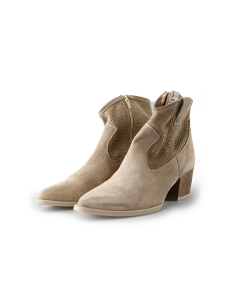 Linea Zeta Enkellaarzen Beige 213479