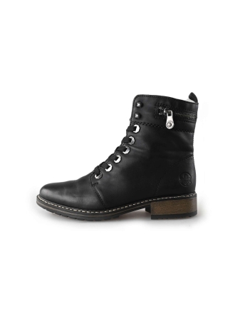 Rieker Veterboots Zwart 213633