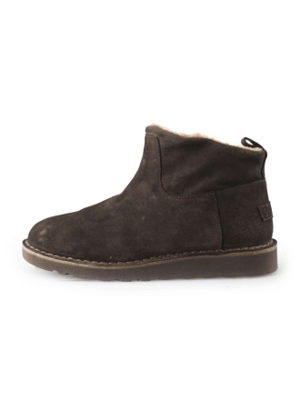 Shabbies Enkellaarzen Bruin 214408