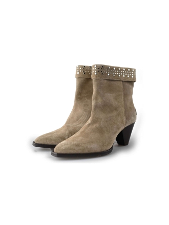 Shabbies Enkellaarzen Beige 214462