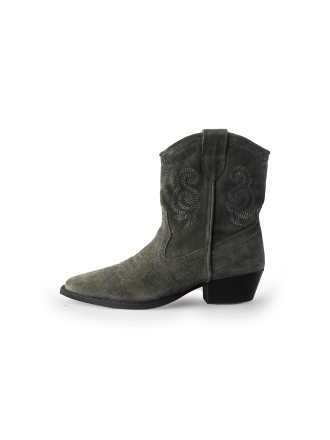 Ann Rocks Cowboy laarzen Groen 215304