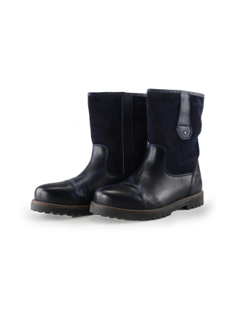 Nogrz Enkellaarzen Blauw 215518