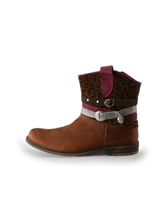 Nelson Enkellaarzen Bruin 215717