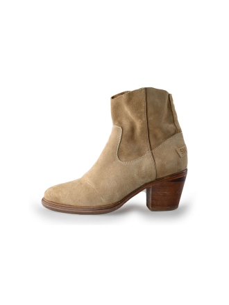Shabbies Enkellaarzen Bruin 218223