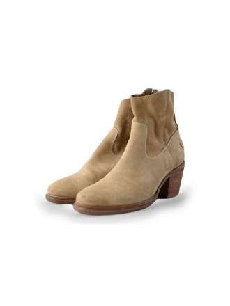 Shabbies Enkellaarzen Bruin 218223