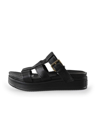 Shabbies Slippers Zwart 218581