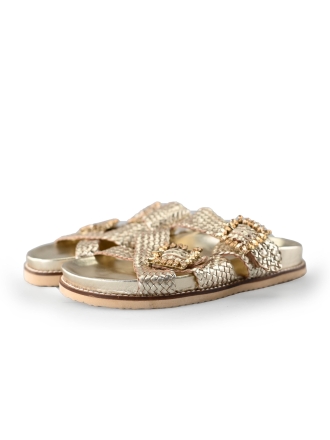 Nelson Slippers Goud 219039