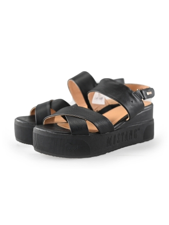 Mustang Sandalen Zwart 220247