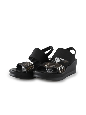 Nelson Sandalen Zwart 220071