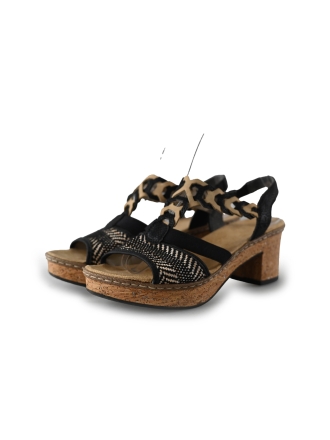 Rieker Sandalen Zwart 220285