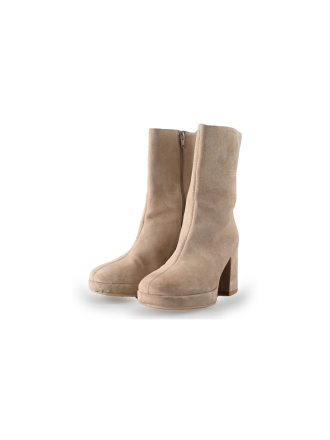 VIA VAI Enkellaarzen Beige 220521
