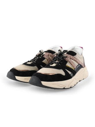 Poelman Sneakers Zwart 221745