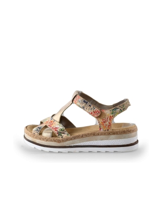 Rieker Sandalen Goud 222346