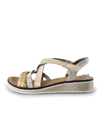 Rieker Sandalen Goud 222459