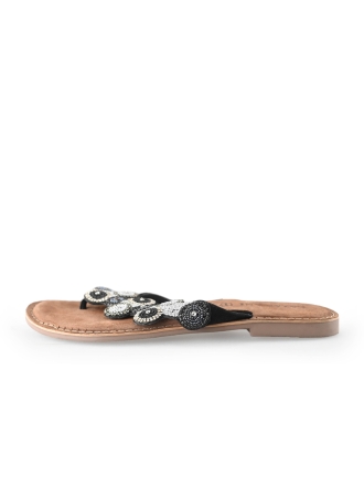 Lazamani Slippers Zwart 222859