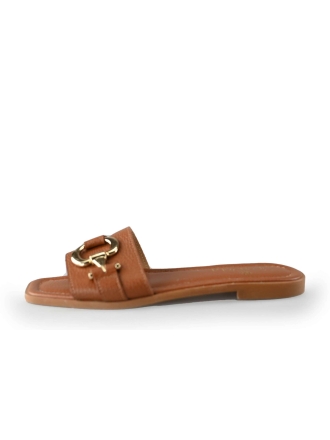 Linea Zeta Slippers Bruin 223825