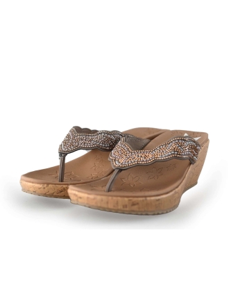 Skechers Sleehakken Bruin 224051