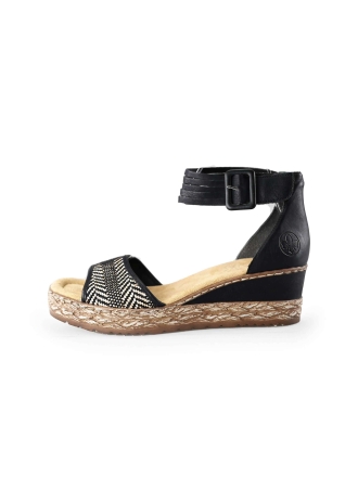 Rieker Sandalen Zwart 227182