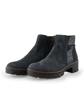 Rieker Enkellaarzen Blauw 227324