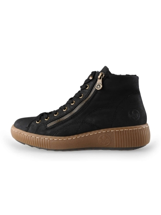 Rieker Hoge sneakers Zwart 227404