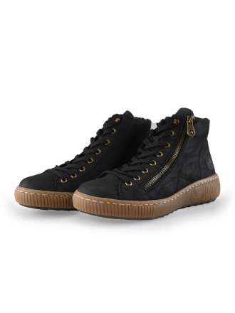 Rieker Hoge sneakers Zwart 227404