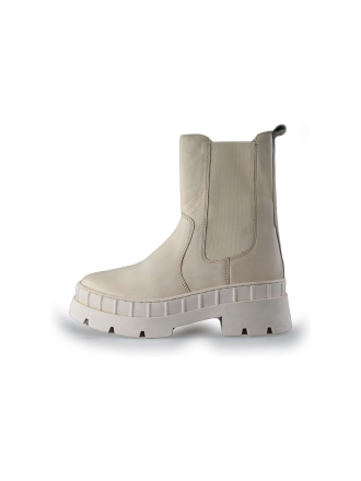 Nelson Chelsea boots Beige 227464