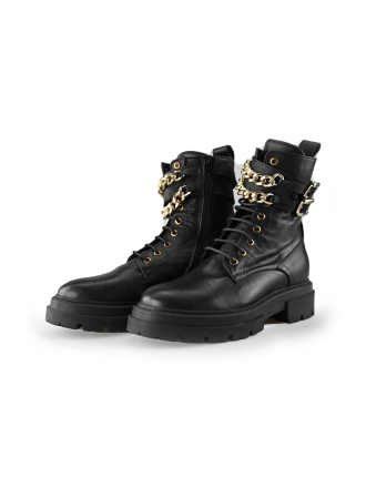 Linea Zeta Veterboots Zwart 228020
