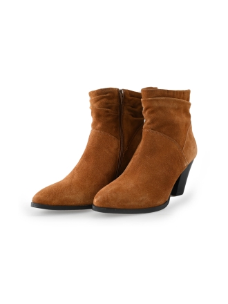 Ann Rocks Enkellaarzen Bruin 228368