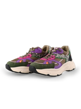 Poelman Sneakers Groen 228660