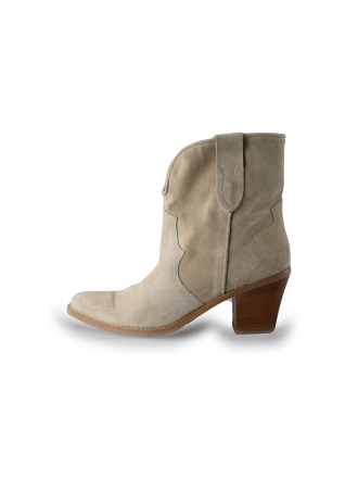 Notre-V Enkellaarzen Beige 229154