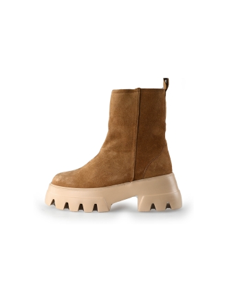 Nubikk Enkellaarzen Bruin 229343