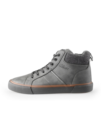 s. Oliver Veterboots Grijs 233444