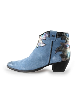 Lazamani Cowboy laarzen Blauw 230063