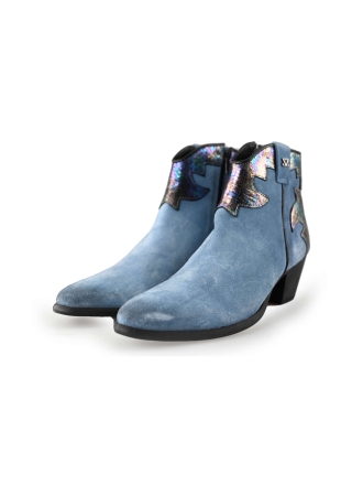 Lazamani Cowboy laarzen Blauw 230063
