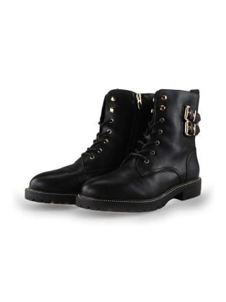 Ann Rocks Veterboots Zwart 230274