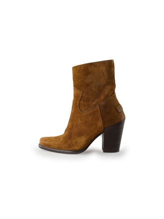 Shabbies Enkellaarzen Bruin 230900