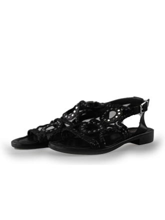 Omoda Sandalen Zwart 231109