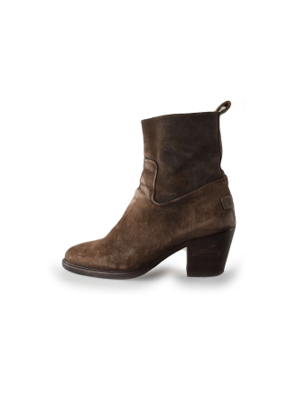 Shabbies Enkellaarzen Bruin 231153