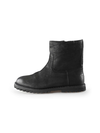 Shabbies Enkellaarzen Zwart 231276